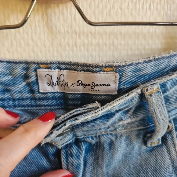 Dua Lipa x Pepe Jeans - 25 Straight jeans 100% Cotton - Picture 6 of 13